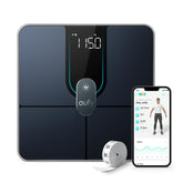 eufy Smart Scale P2 Pro with Wi-Fi & Bluetooth – 16 Body Measurements Including Weight, Heart Rate, Body Fat, BMI, Muscle & Bone Mass