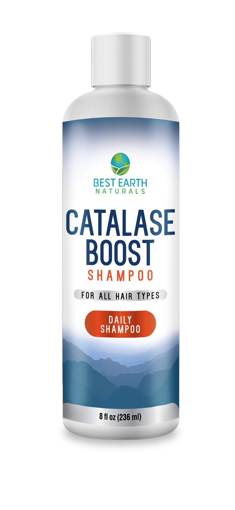 Best Earth Naturals Catalase Shampoo for Hair Vitality & Health - 8 fl. oz