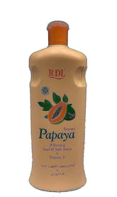 RDL Papaya Extract Whitening Hand & Body Lotion + Vitamin E 600ml