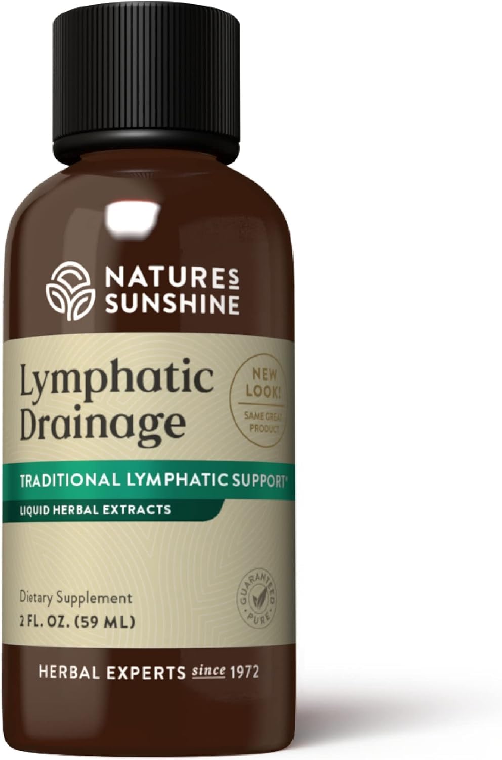 Nature's Sunshine Lymphatic Drainage Supplement - 2 Fl Oz | Supports Lymphatic Health & Overall Wellness