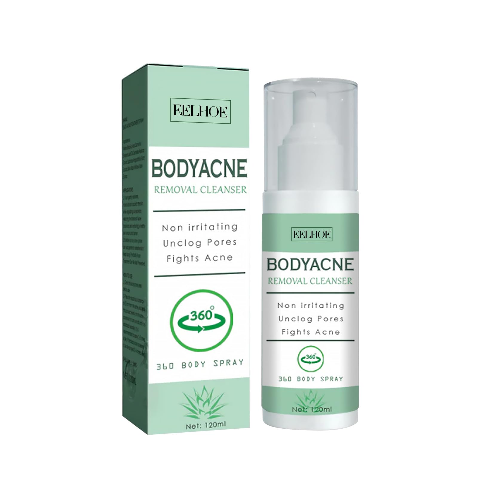 Body & Back Acne Spray with Salicylic Acid & Herbal Formula
