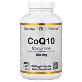 California Gold Nutrition CoQ10, USP Grade Ubiquinone, 100 mg, 360 Veggie Capsules