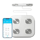 Smart Body Composition Scale - 8 Electrodes, BMI, Body Fat & Muscle Analysis