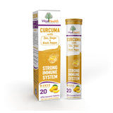Turmeric Curcumin with Zinc, Ginger & Black Pepper - Mango Flavor - Immune & Joint Support