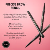 Revolution London Precise Brow Pencil - Dark Brown - Effortless Brow Definition