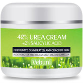 Urea Cream 42% Foot Cream with Salicylic Acid - Callus Remover for Feet, Knees & Elbows - Intensive Moisturizer & Exfoliator - 4 Oz