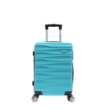 Hardside ABS Travel Suitcase with Spinner Wheels & Lock - A507A