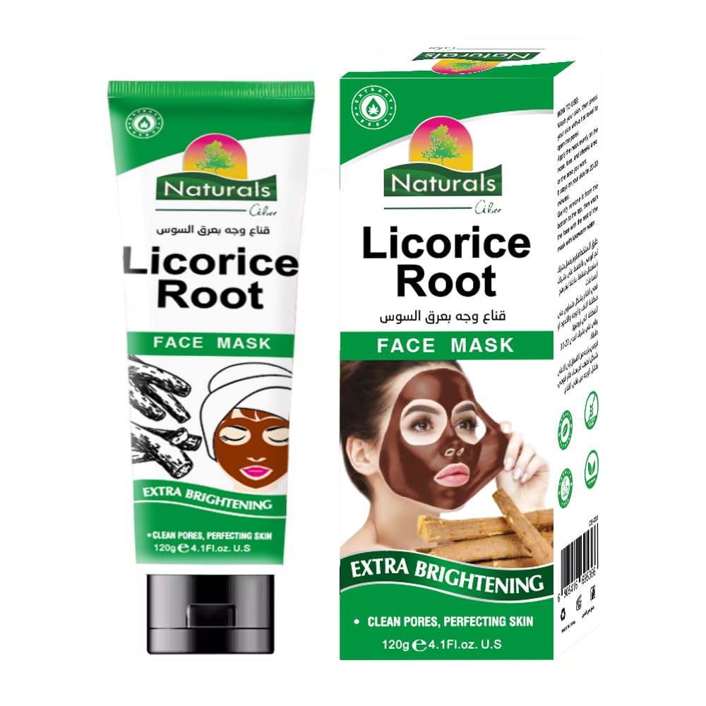 Naturals Licorice Exfoliating Mask - 120g | Brightening & Smoothing Skin Care
