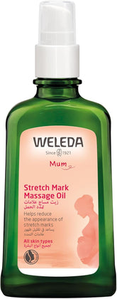 Weleda Stretch Mark Massage Oil - 100ml - Prevent & Reduce Stretch Marks Naturally