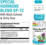Solaray Female Hormone Blend SP-7C - 100 VegCaps