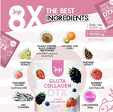 Joji Gluta Collagen DTX Plus Mixed Berry Drink Mix 10 Sachets