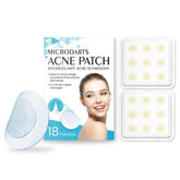 KASTWAVE Micropoint Acne Patch - 18 Patches with Advanced Anti-Acne Technology for Early Stage Blemishes