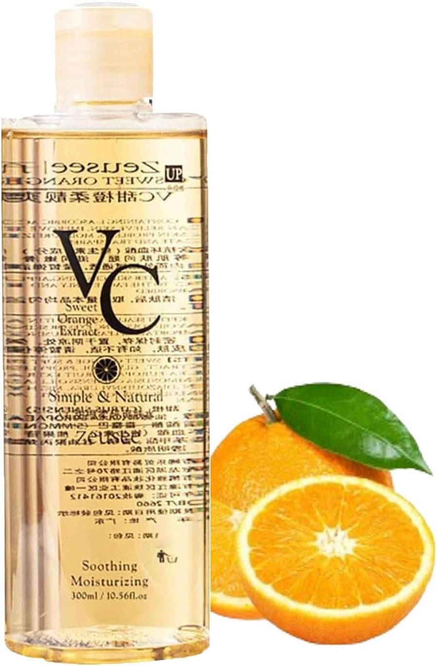 VC Toner Refreshing Hydrating & Intensive Brightening - Korean Vitamin C Toner for All Skin Types