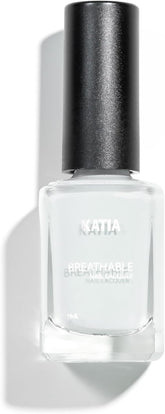 Katia K57 Light Gray Breathable Nail Polish - Chic & Breathable