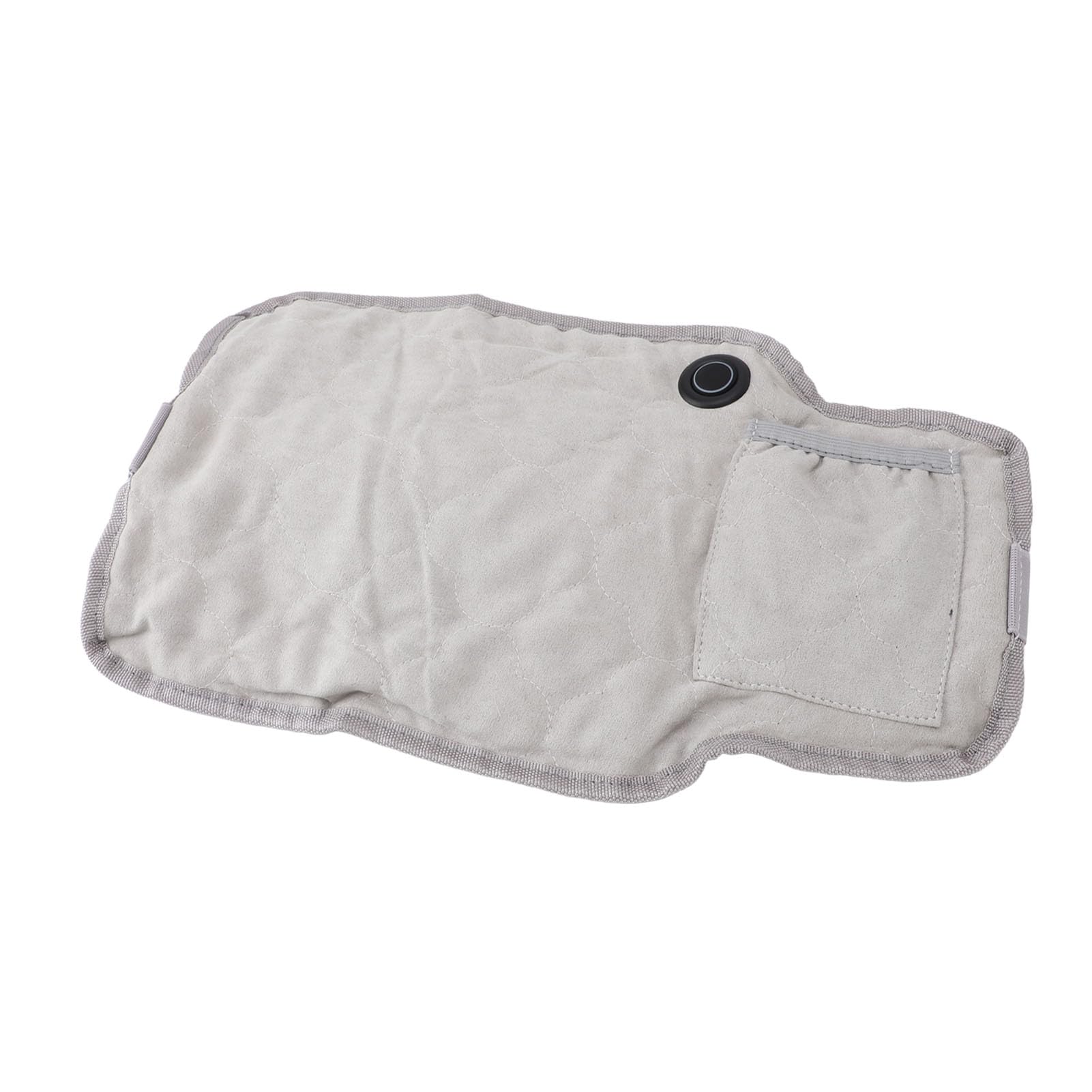 Wearable Lower Back Heating Pad with 3 Speeds & Adjustable Suede Fabric