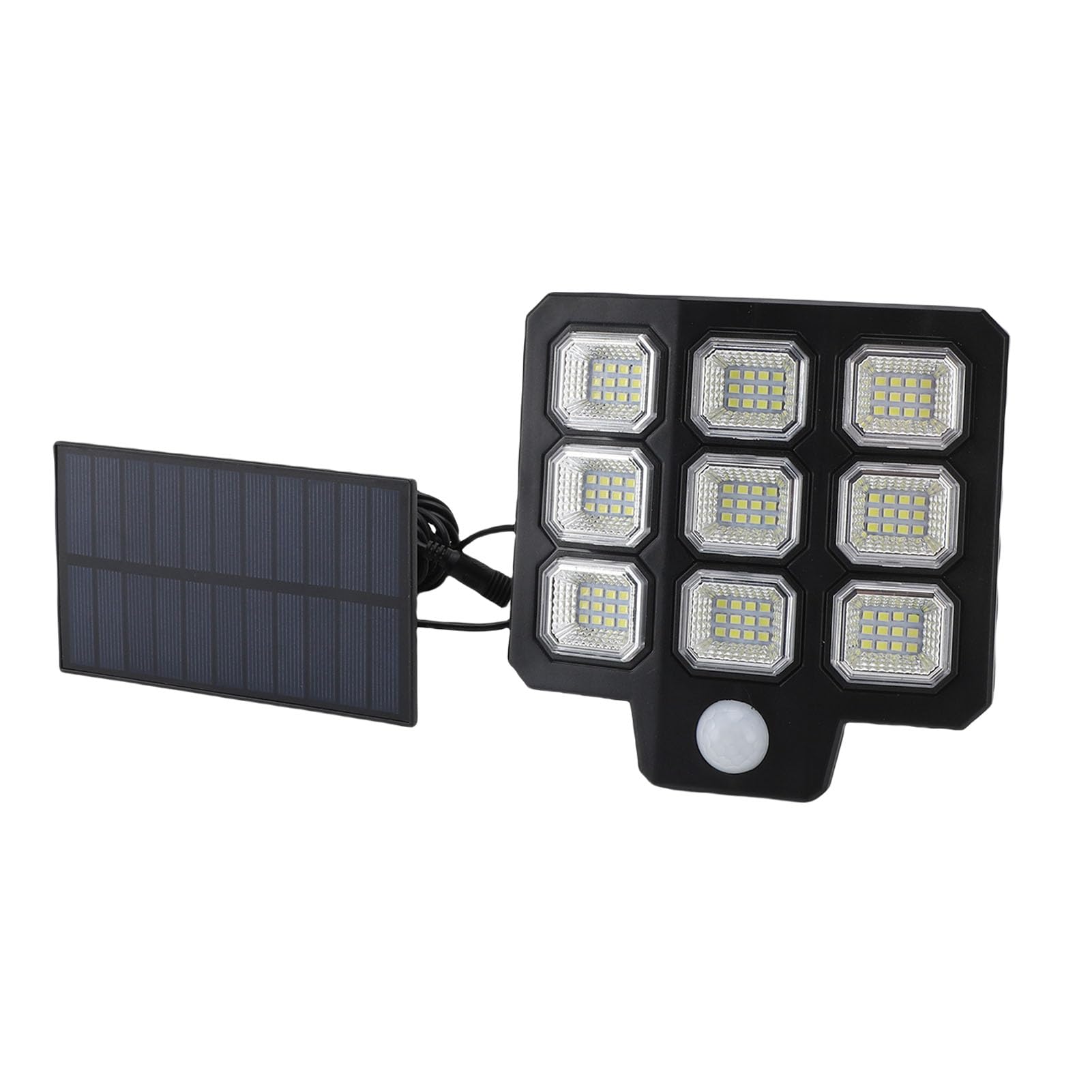 Solar Lights Outdoor, 270° Motion Sensor Wall Lights with 3 Modes for Gardens and Driveways