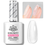 BORN PRETTY 8-in-1 Clear Builder Gel for Nails - 15ml Bottle