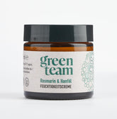 Green Team Hemp Oil & Rosemary Moisturizing Cream - Vegan Anti-Aging Intensive Hydration 60ml