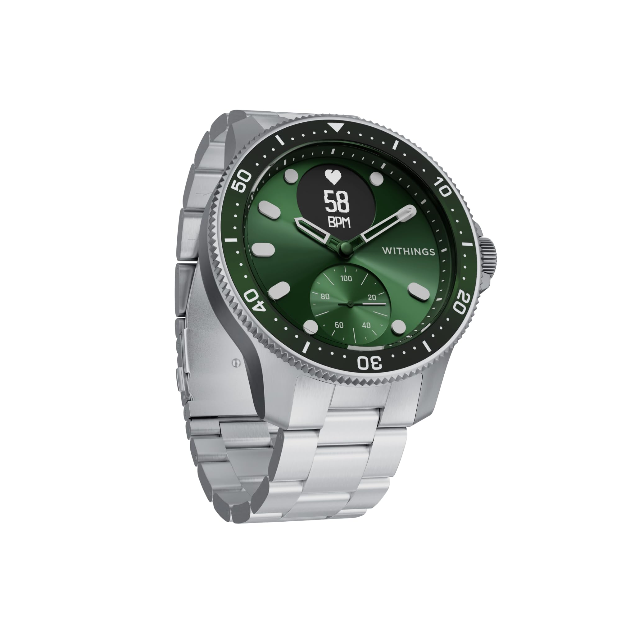 Withings ScanWatch Horizon Hybrid Smartwatch – ECG, Heart Rate, SpO2 with 30-Day Battery