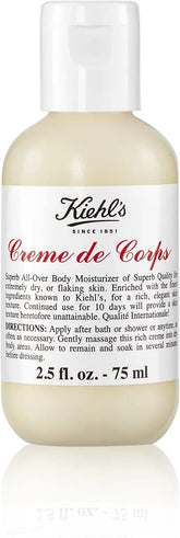 Kiehl's Creme de Corps Body Moisturizer - Deep Hydration (2.5 oz)