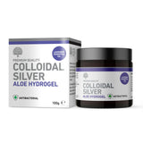 Nature's Greatest Secret Premium Antibacterial Colloidal Silver Aloe Vera Hydrogel with Lavender - 100g