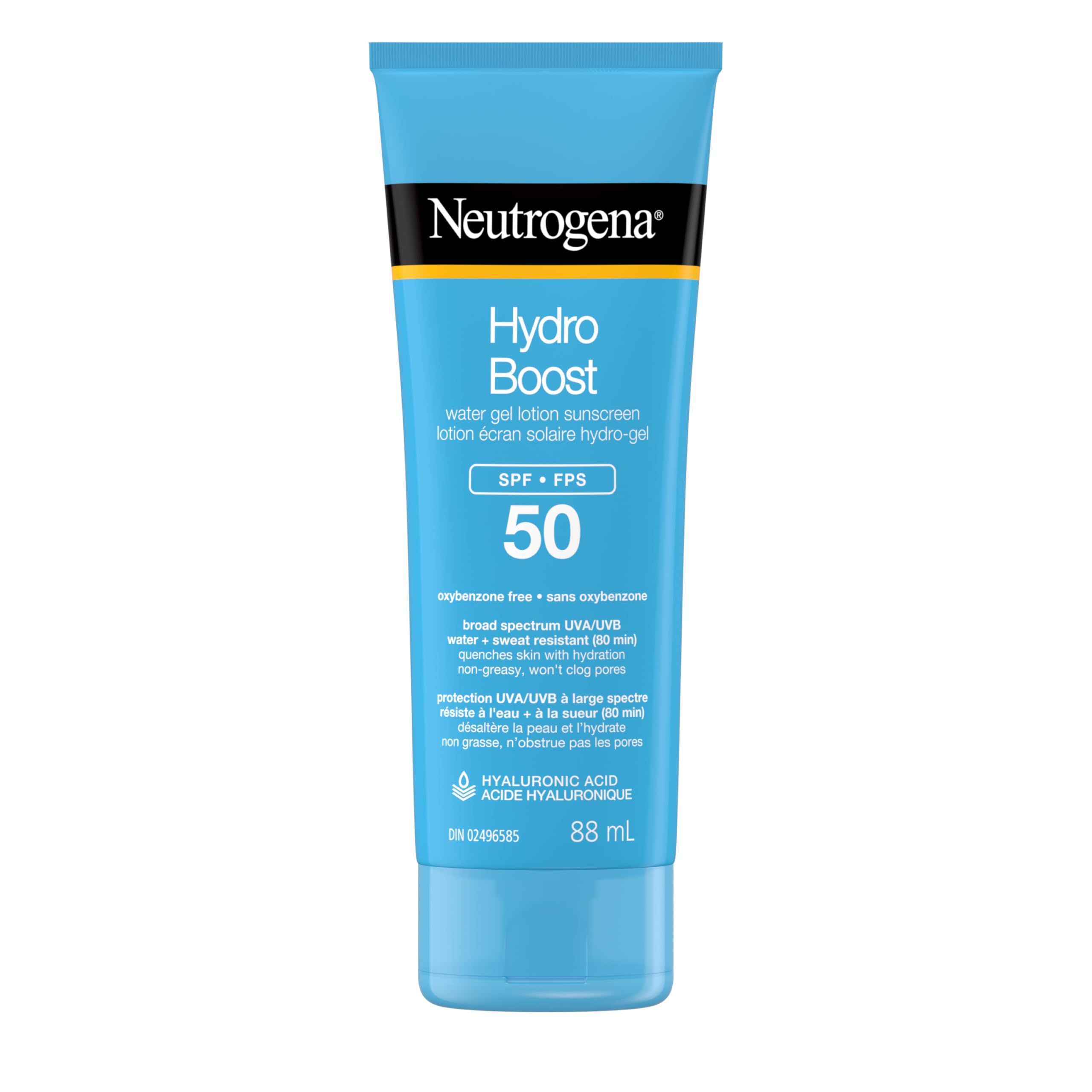 Neutrogena Hydro Boost Water Gel Lotion Sunscreen SPF 50 - 88ml - Hydrating & Lightweight
