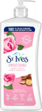 St. Ives Smoothing Hand & Body Lotion (Rose & Argan Oil) - 4 x 21 oz
