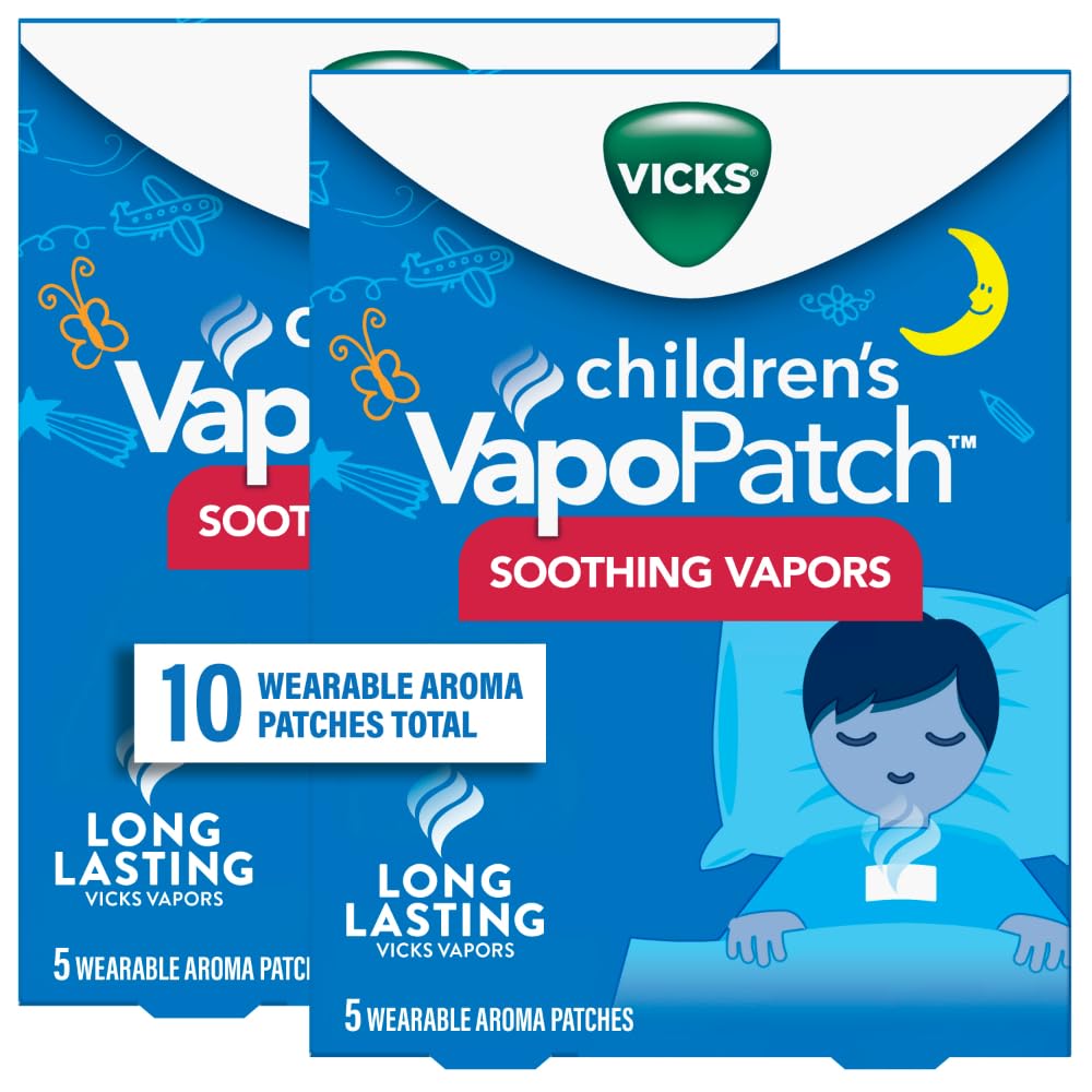 Vicks Children's VapoPatch - Wearable Soothing Aroma Patches (2x5 Count)