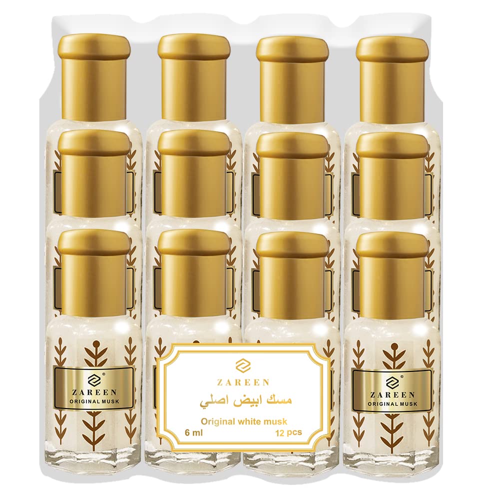 ZAREEN Purity Mask Original White Musk Set - 12 x 6ml Masks