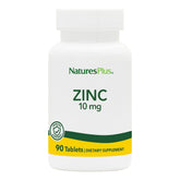 Nature's Plus High-Potency Zinc Tablets 10mg, 90 Pieces