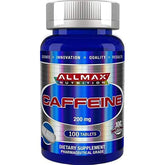 ALLMAX Nutrition 100% Pure Caffeine Tablets, 200mg Energy & Focus Supplement (100 Tabs)