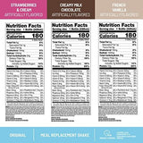 SlimFast Meal Replacement Shake, Protein Drink for Meal Support, Fan Favorites Variety Pack, Original RTD,11 Fl. Oz Bottles, 12 Count (Packaging May Vary)