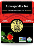 Buddha Teas Organic Ashwagandha Herbal Tea - 18 Tea Bags (1.27 oz / 36 g)