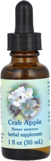 Flower Essence Services Crab Apple Herbal Supplement - 1 oz Dropper
