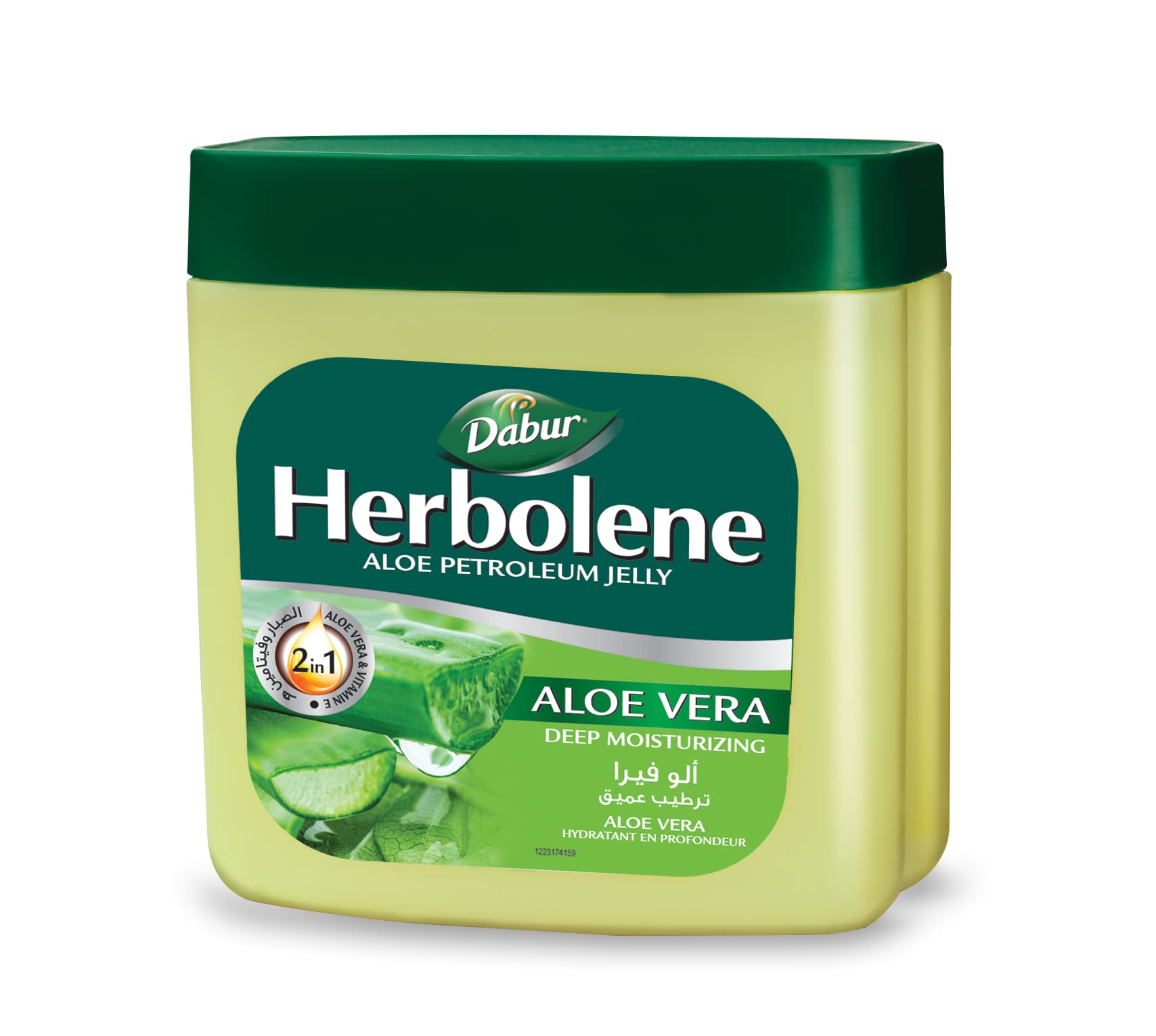 Dabur Herbolene Petroleum Jelly with Herbs - 115ml (Pack of 3)