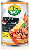 Nada Egyptian Recipe Fava Beans (12 x 400g) - Authentic Egyptian Flavor