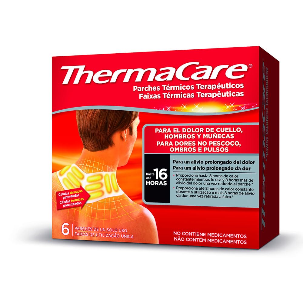 ThermaCare Therapeutic Thermal Patches - 6 Units for Ultimate Heat Relief