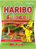 Haribo Gummy Worms, 160g - Fruit Flavored