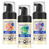 Motherlove Baby & All Castile Soap Variety Pack - Organic & Gentle Foaming (3.4 oz Travel Size)