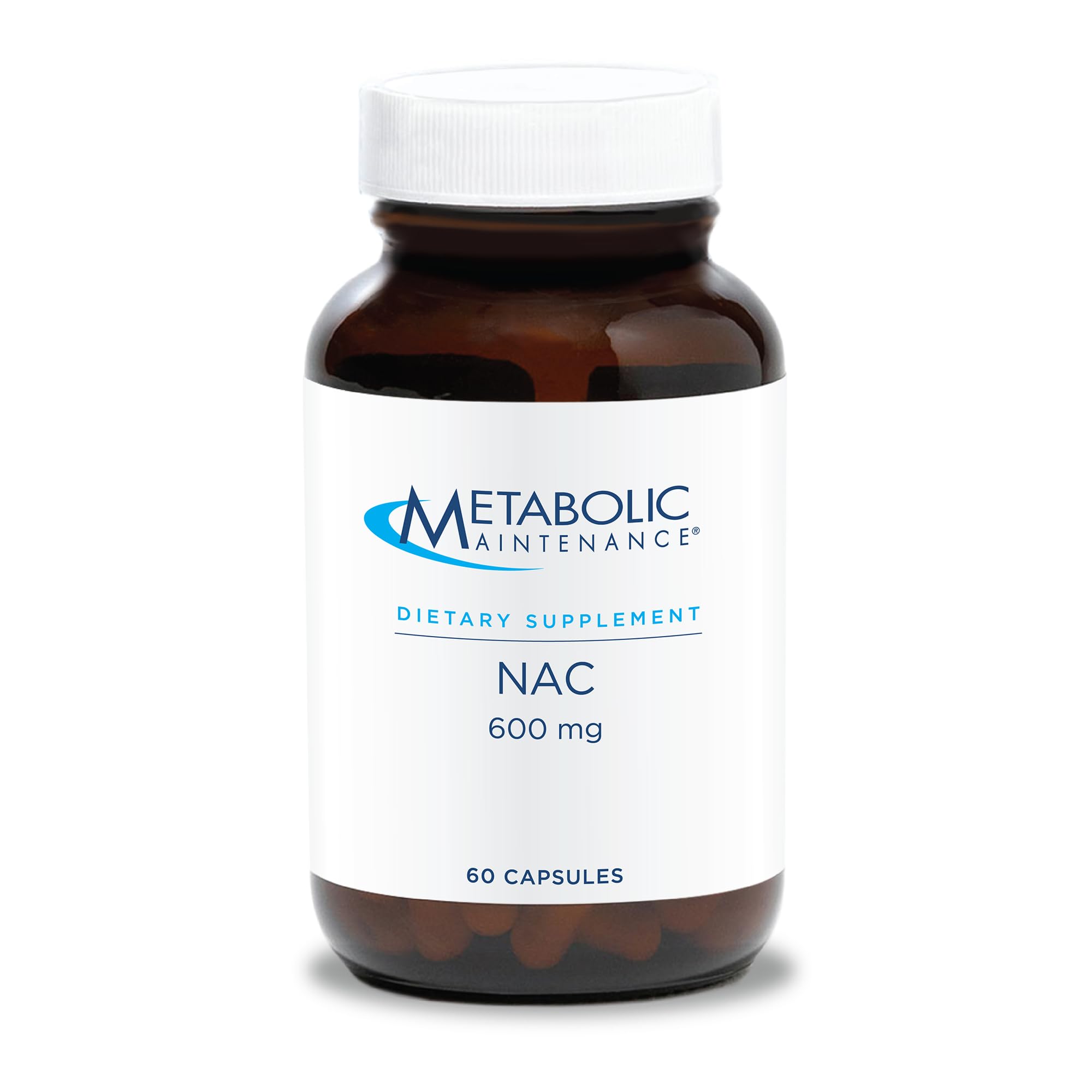Metabolic Maintenance NAC 600mg - 60 Capsules for Cellular Support