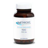 Metabolic Maintenance NAC 600mg - 60 Capsules for Cellular Support