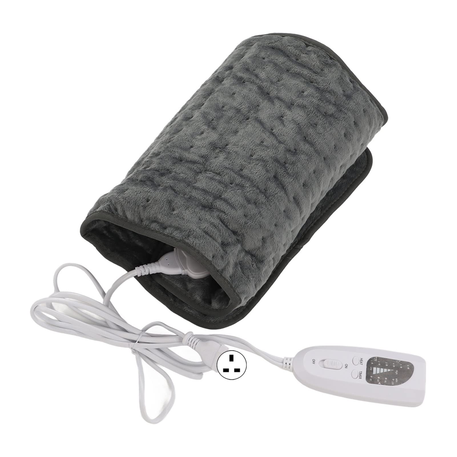 Electric Heating Pad for Back & Body - 60x30cm with 6 Heat Levels