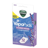 Vicks Calming Lavender VapoPad Family Pack - 12 Scented Refills