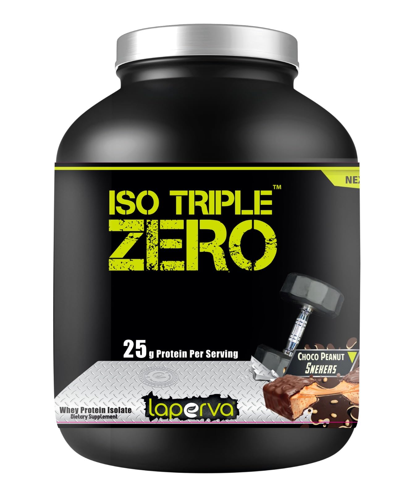 Laperva ISO Triple Zero Next Generation Whey Protein Powder - Choco Peanut (5 LB)
