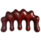 KASTWAVE Natural Sandalwood Massage & Acupressure Comb for Scalp, Face & Body