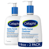 CETAPHIL Face Wash for Sensitive Skin | Gentle Foaming Cleanser 2-Pack