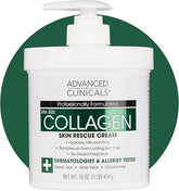 Advanced Clinicals Collagen Cream with Cocoa Butter: Firming Body Lotion
