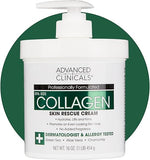Advanced Clinicals Collagen Cream with Cocoa Butter: Firming Body Lotion