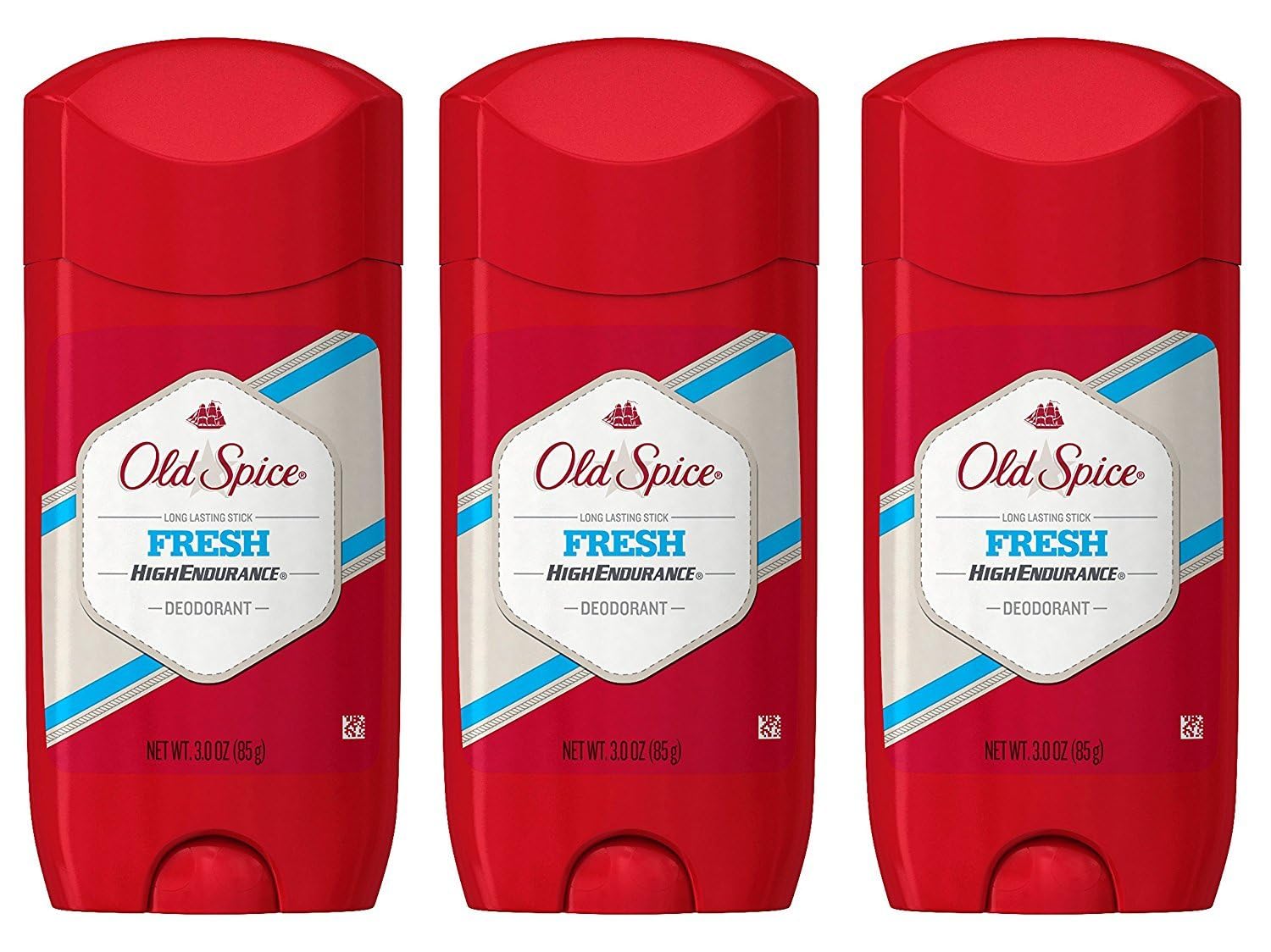 Old Spice High Endurance Long Lasting Deodorant - Fresh Scent (3 x 3oz Pack)