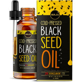 Maju Superfoods Black Seed Oil - 3x Thymoquinone Cold-Pressed Turkish Nigella Sativa Oil Travel Size 2 oz